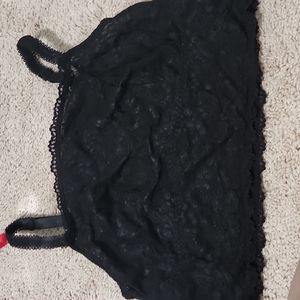 High Neck Lace Bralette